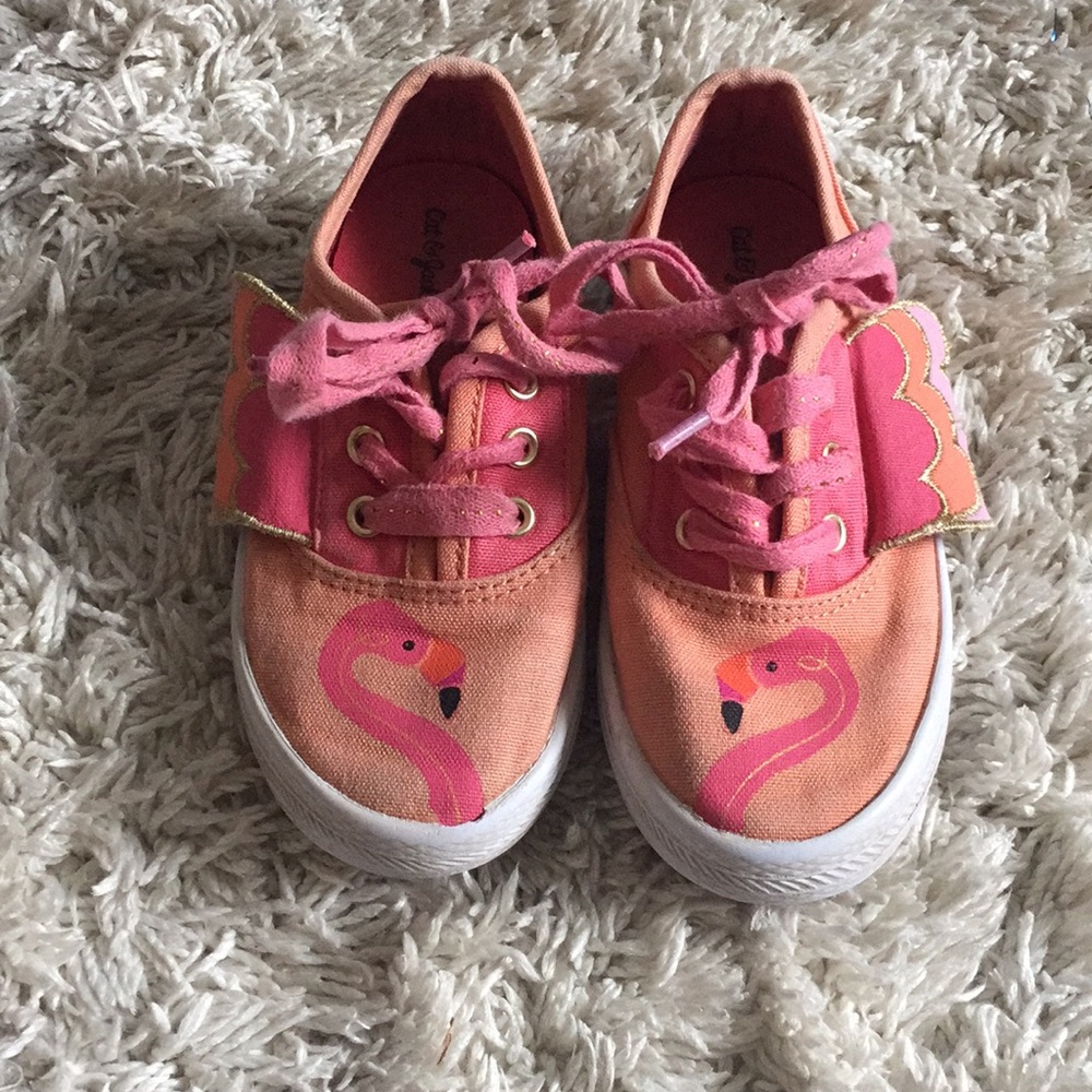 Cat and jack flamingo shoes